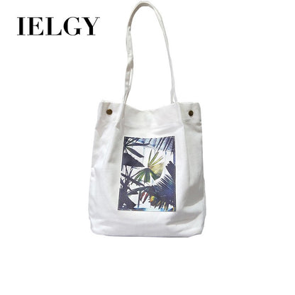 IELGY chic canvas bag handbag shoulder bag casual bag