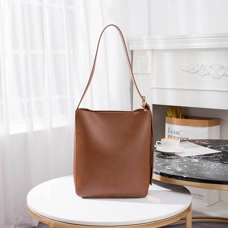 IELGY New Korean version of the bucket bag female shoulder slung handbag