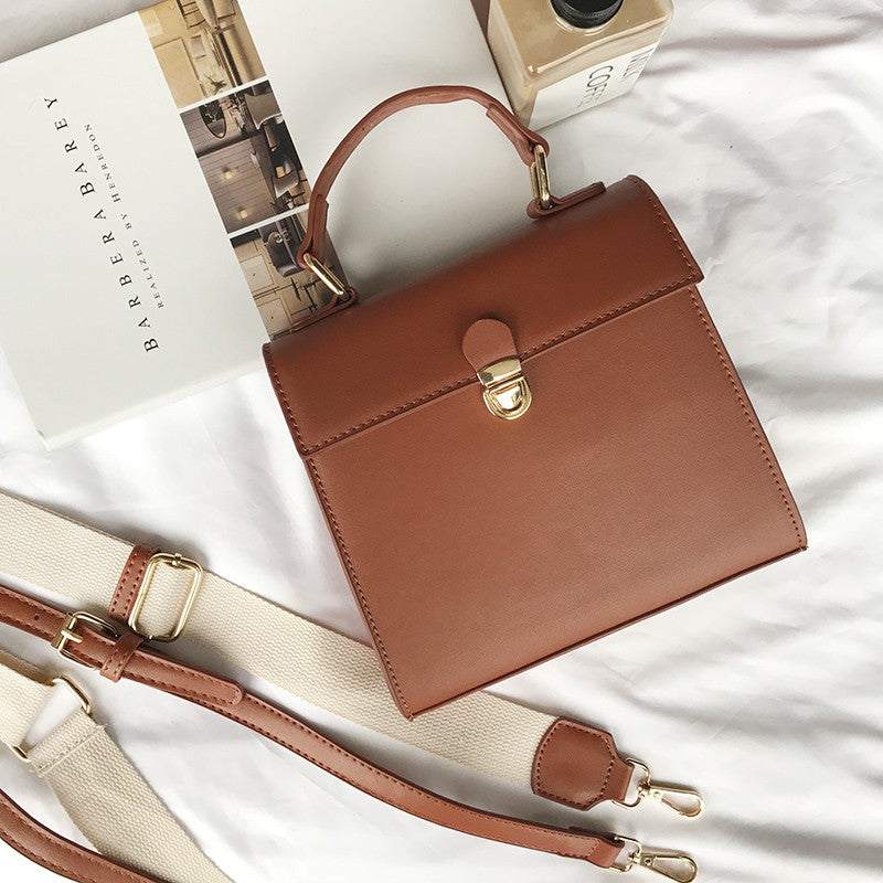 Winter single product new handbag diagonal package two strap bag