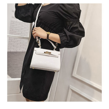 Crocodile Kelly Shoulder Messenger Hand Bag