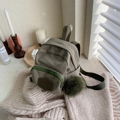 IELGY Autumn and winter mini backpack female Korean version popular new tide Joker Oxford cute fashion small backpack