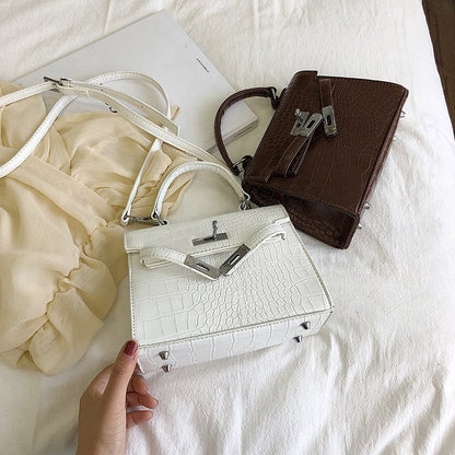 IELGY crocodile handbag classic Kelly bag