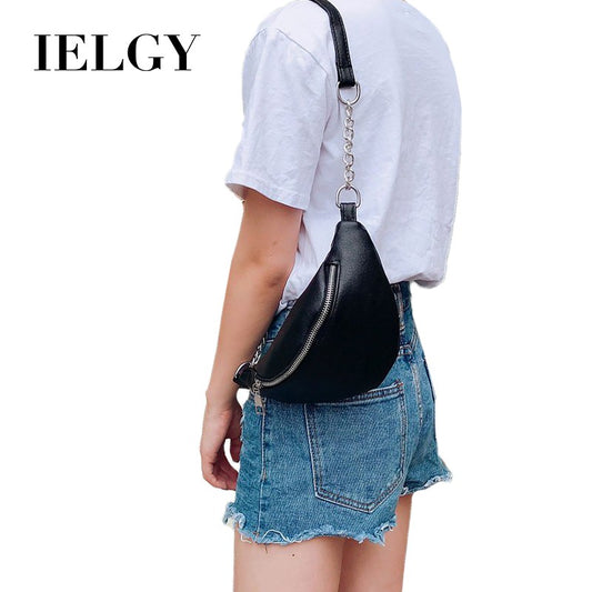 IELGY Summer new slant chic retro wild pockets chest bag
