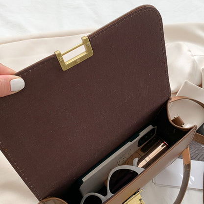 IELGY PU one-shoulder messenger bag versatile Retro bag