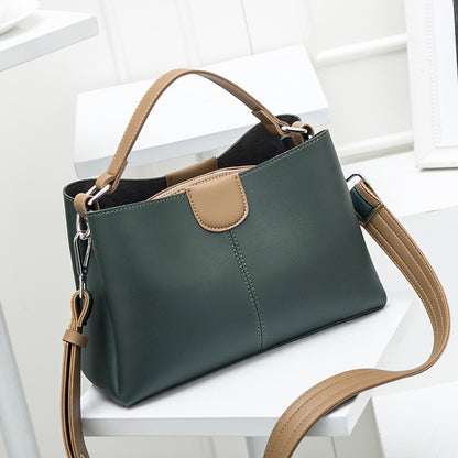 IELGY Handbag Korean version of the female bag ins wild shoulder Messenger bag large bag