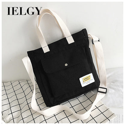 IELGY Handbags Women Handbags Literature and Art Bags Canvas Bags Diagonal Bags