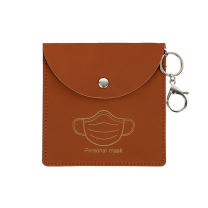 IELGY multicolor optional mask environmental protection PU storage bag