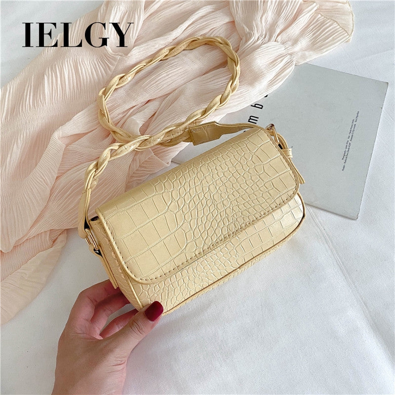 IELGY Trend women's bag shoulder messenger bag female joker ins small square bag