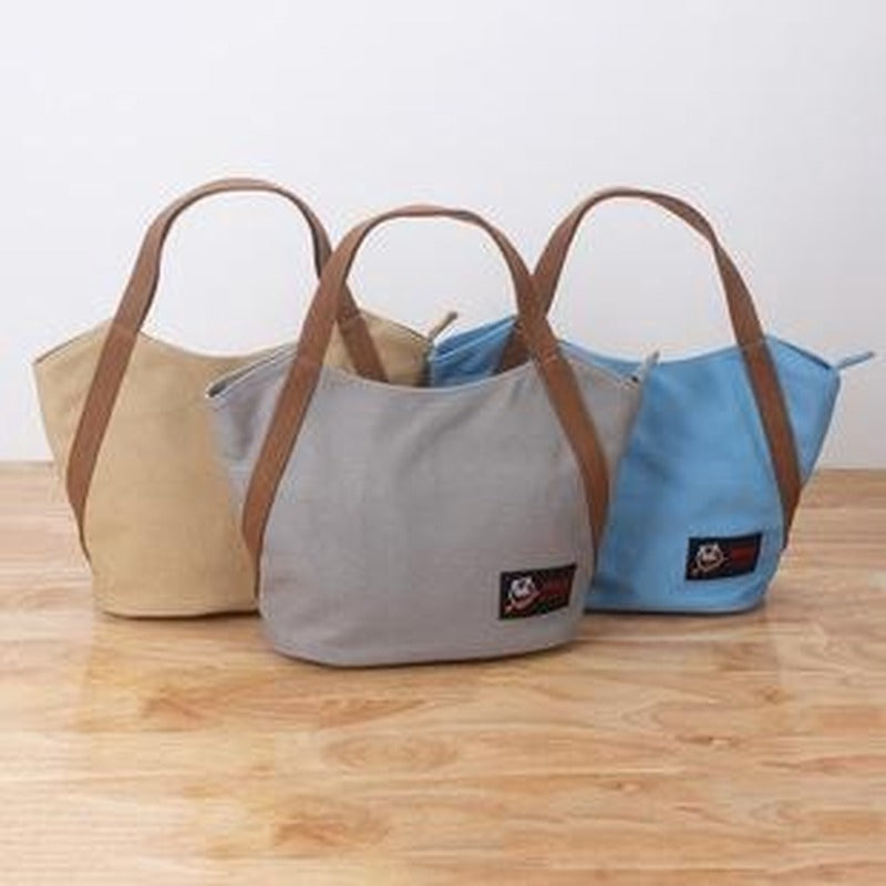 IELGY Original art canvas bag ladies hand bag handmade cloth bag