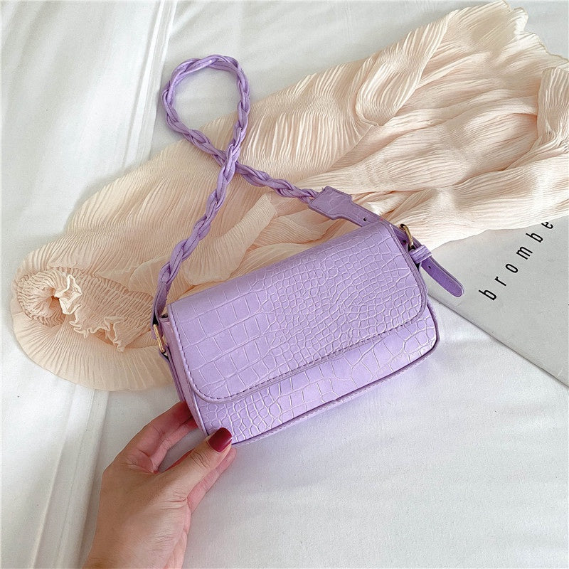 IELGY Trend women's bag shoulder messenger bag female joker ins small square bag