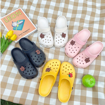 IELGY lightweight fashion cute beach Baotou non-slip slippers women