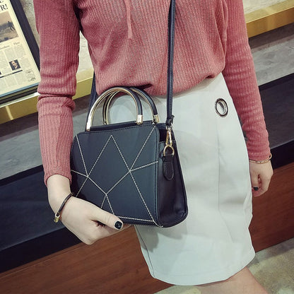 Female small square bag new Korean ladies simple wild handbag