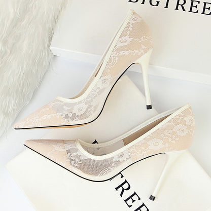 IELGY Women's High Heels Wedding Shoes Stiletto Shoes