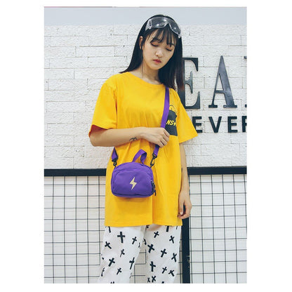 IELGY Fashion Street Lightning Packet Crossbody Bag