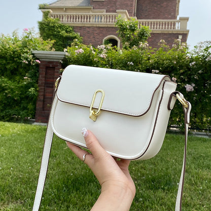 IELGY solid color female bag messenger bag shoulder bag fashion handbag