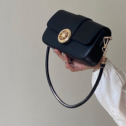 IELGY French retro pearl chain armpit bag texture all-match Western-style one-shoulder messenger bag