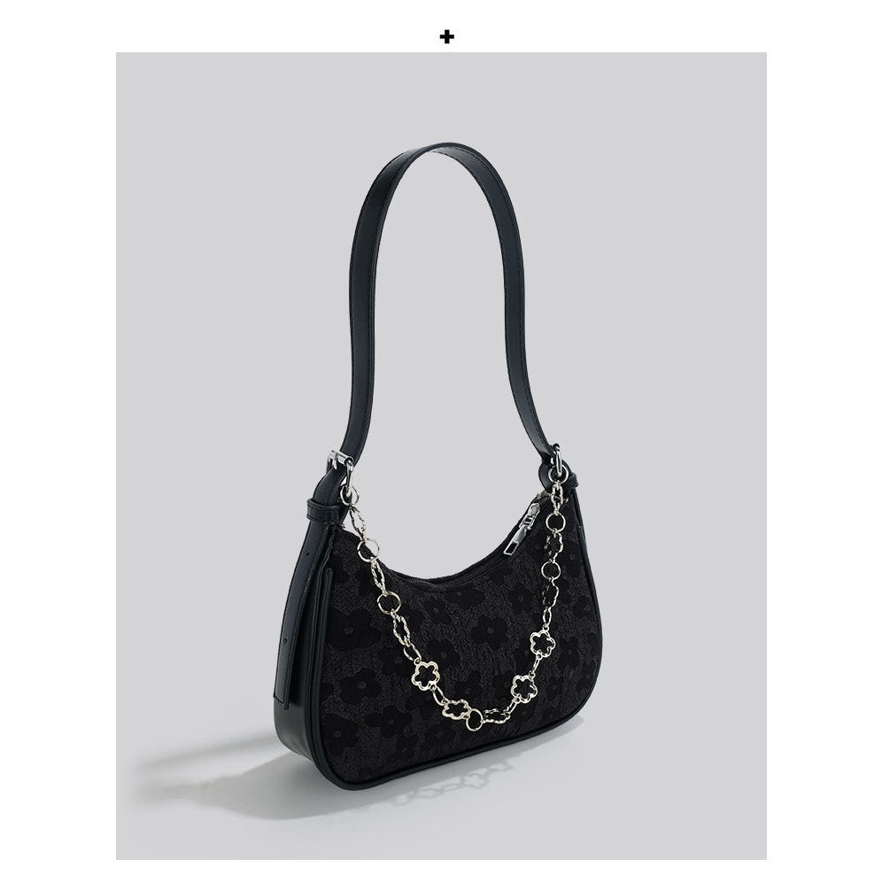 IELGY high-quality niche flower chain messenger bag