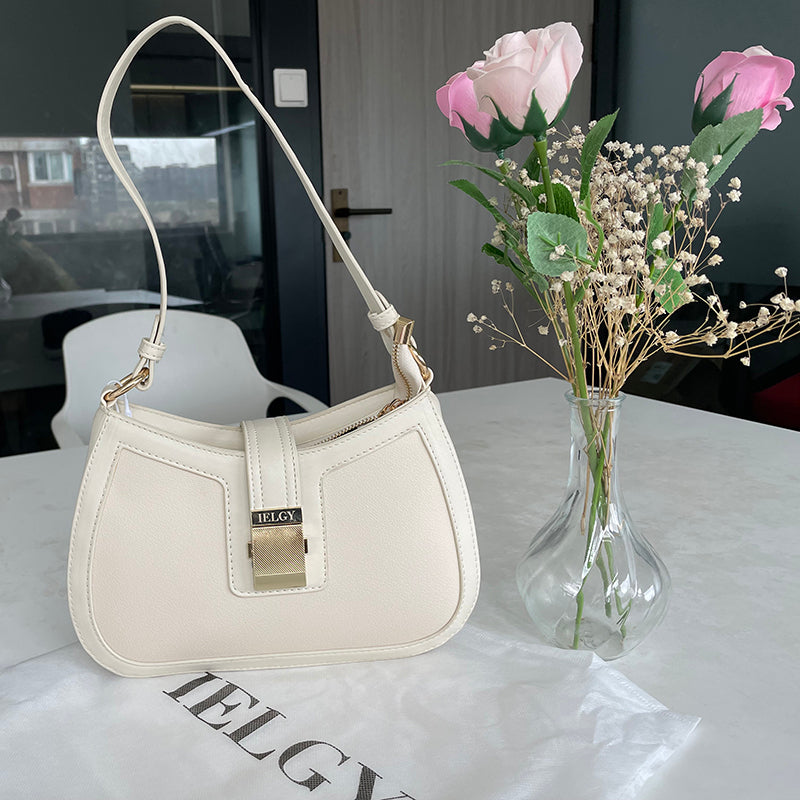 IELGY New net red all-match underarm bag fashion texture single shoulder bag women