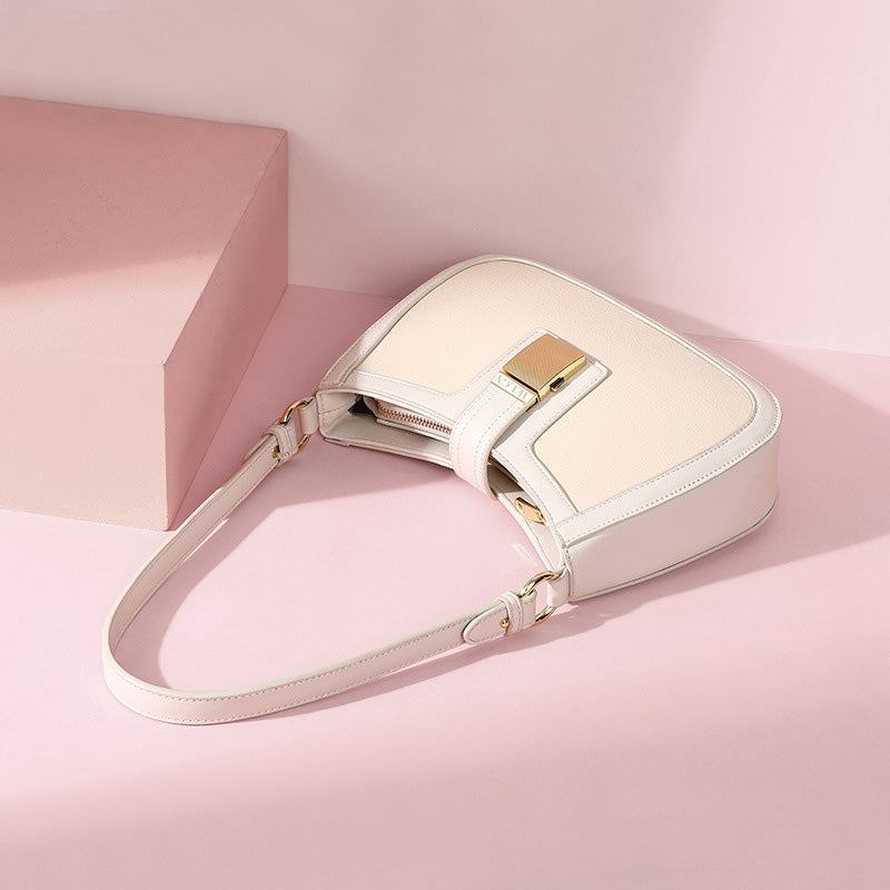 IELGY New net red all-match underarm bag fashion texture single shoulder bag women