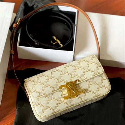 Ielgy Ladies Fashion All-Match Handbag Shoulder Armpit Bag