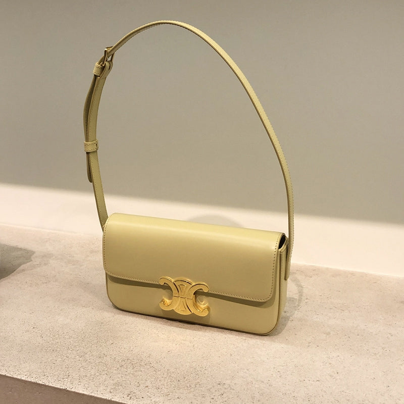 Ielgy Ladies Fashion All-Match Handbag Shoulder Armpit Bag