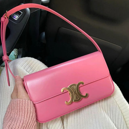 Ielgy Ladies Fashion All-Match Handbag Shoulder Armpit Bag