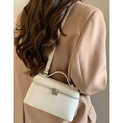 Ielgy Ladies Lunch Box Bag Shoulder Crossbody Portable Cosmetic Bag