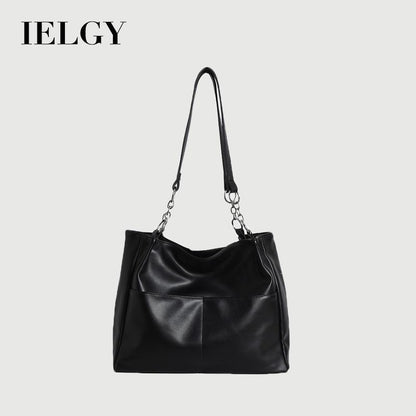 IELGY korean style women's high-end foreign style large capacity shoulder bag