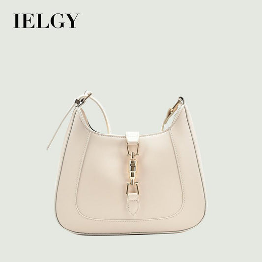 IELGY Horizontal square tide fashion underarm bag with high-grade western style hand-held
