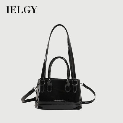 Ielgy Ladies Summer Outing Small Silver Small Bag High-End Feeling Popular Fashion One-Shoulder Messenger Bucket Bag