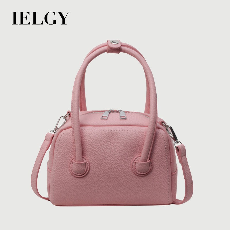 Ielgy Female Handbag Simple Small Square Bag All-Match Shoulder Messenger Bag