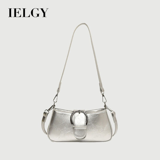 Ielgy Red Underarm Bag Female Large-Capacity Fashion One-Shoulder Cross-Body Small Square Bag