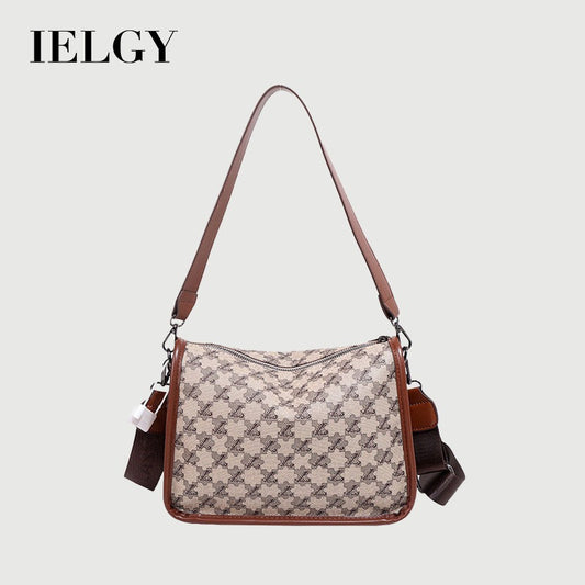 Ielgy All-Match Casual Large-Capacity Fashionable Shoulder Bag