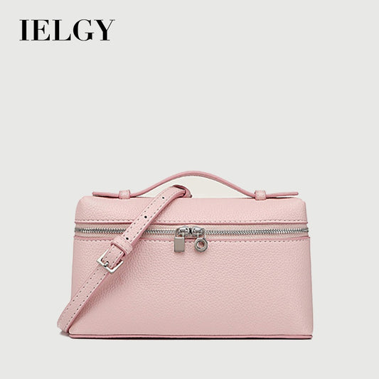 Ielgy Ladies Lunch Box Bag Shoulder Crossbody Portable Cosmetic Bag
