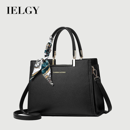 Ielgy Ladies Red Wedding Bag Messenger Portable High-End Feeling Festive Bag
