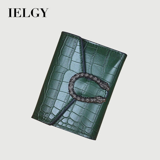 Ielgy Simple Women's Short Wallet