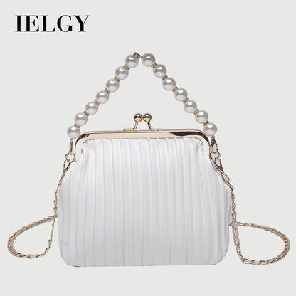 IELGY Ladies Fashion Personality Chain Messenger Bag