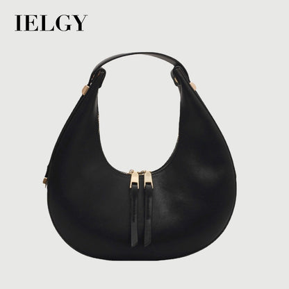 Ielgy Ladies Retro Handbag Chain Shoulder Baguette Underarm Bag