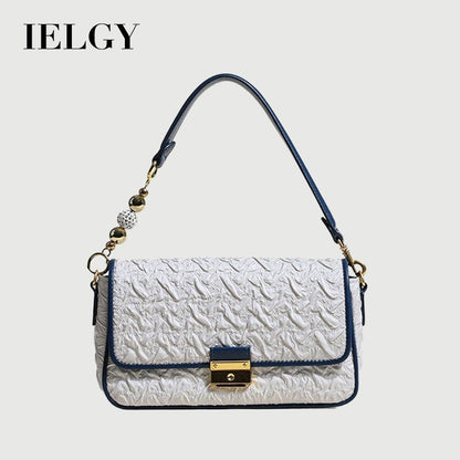 IELGY transfer beads fashion one-shoulder women's bag color matching comfortable fabric