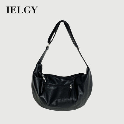Ielgy Dumpling Bag Large Capacity Motorcycle Riding Bag Leisure