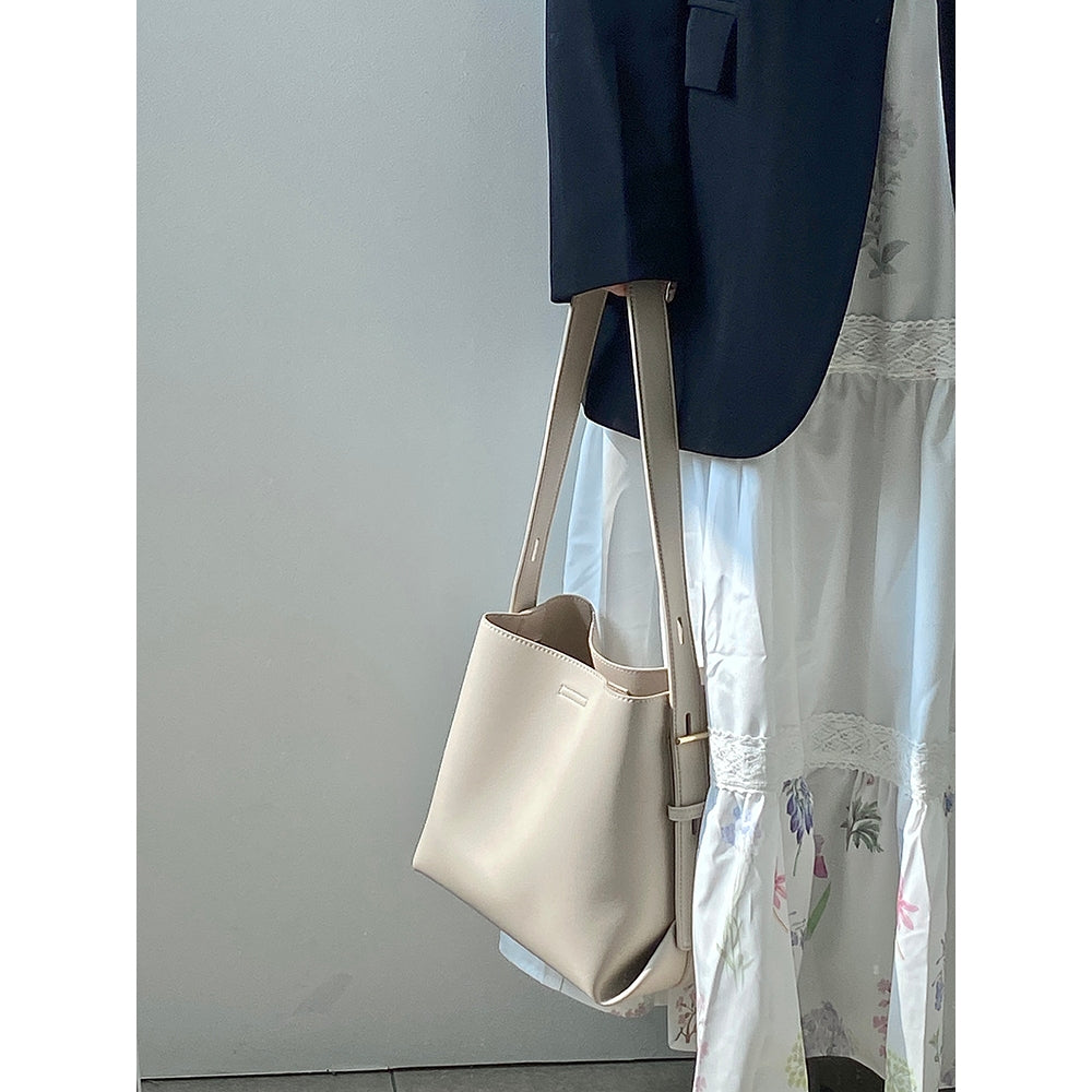 Ielgy Retro Commuter Tote Bag Large Capacity Shoulder Crossbody