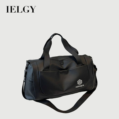 Ielgy Outing Messenger Dry Wet Separation Sports Gym Bag High-End Travel Luggage Bag Large Capacity Portable Travel Bag