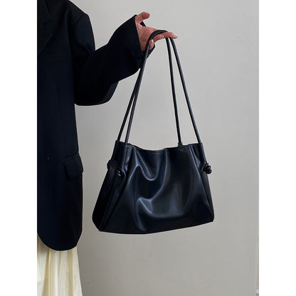IELGY women's large-capacity commuter tote bag, premium shoulder handbag