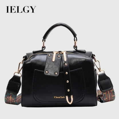 IELGY Autumn And Winter Bag Women Trendy Korean Version Of The Wild Crossbody Western Fashion Handle Box Bag