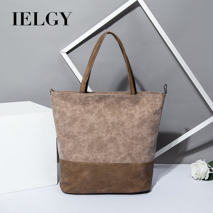 IELGY Women's Messenger Bag Europe and America Fashion Large Capacity Tote Bag