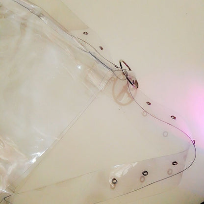 New Transparent Jelly Bag Shoulder Messenger Portable bucket bag