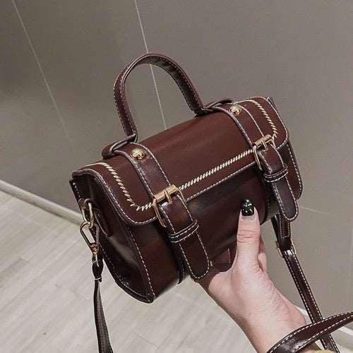 IELGY  Chao retro leisure ins super fire single shoulder slant satchel