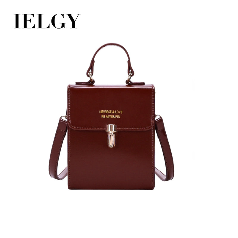 IELGY new lock diagonal diagonal mini bag