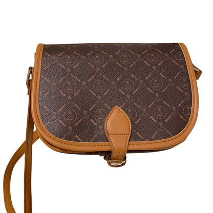 IELGY saddle bag retro fashion casual one shoulder messenger small bag female bag