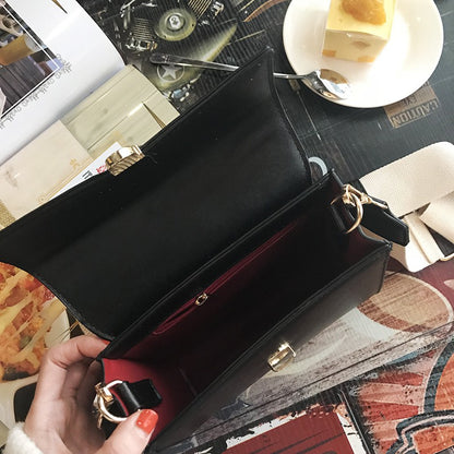Winter single product new handbag diagonal package two strap bag